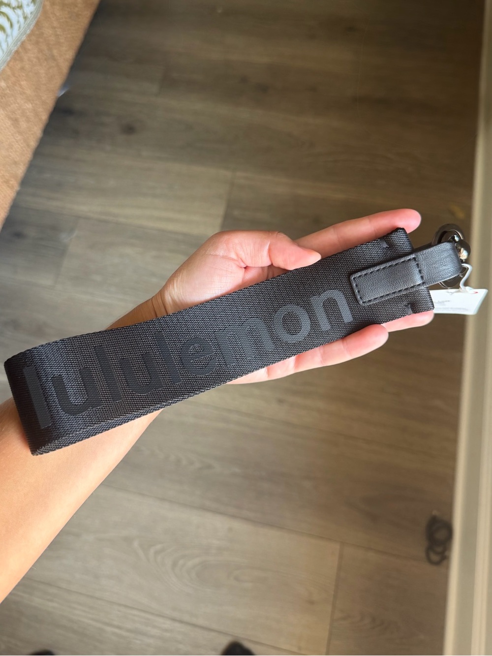Lululemon Never Lost Keychain (Black)